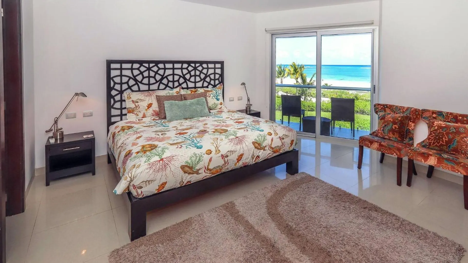 Beachfront Condo With Tub, 3 Bedroom & Pool - At Mareazul Condo Corazon 신데 델 카르멘