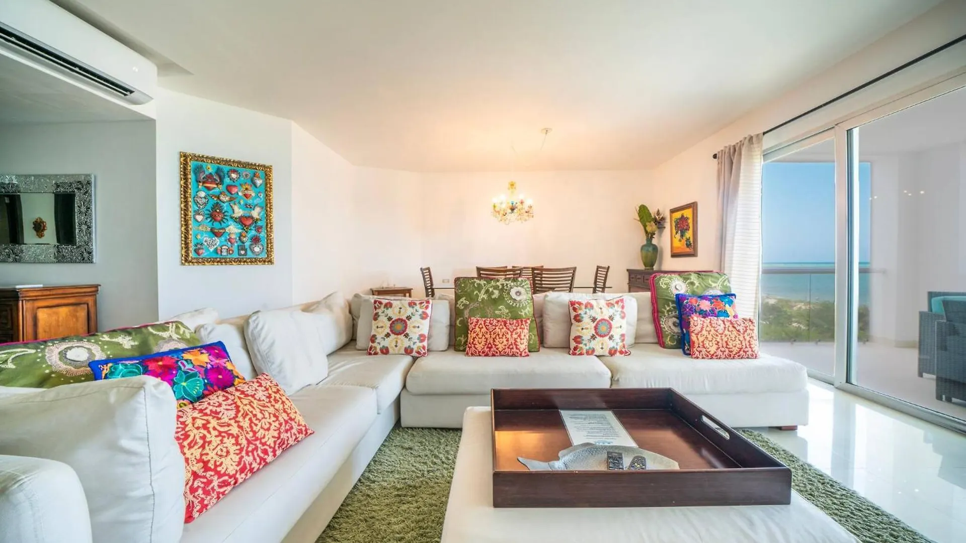 Beachfront Condo With Tub, 3 Bedroom & Pool - At Mareazul Condo Corazon Playa del Carmen 0*,  Mexiko